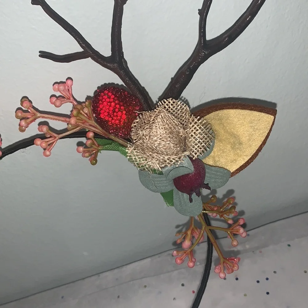 Women Girls Christmas Fairy Tale Flower Headband.